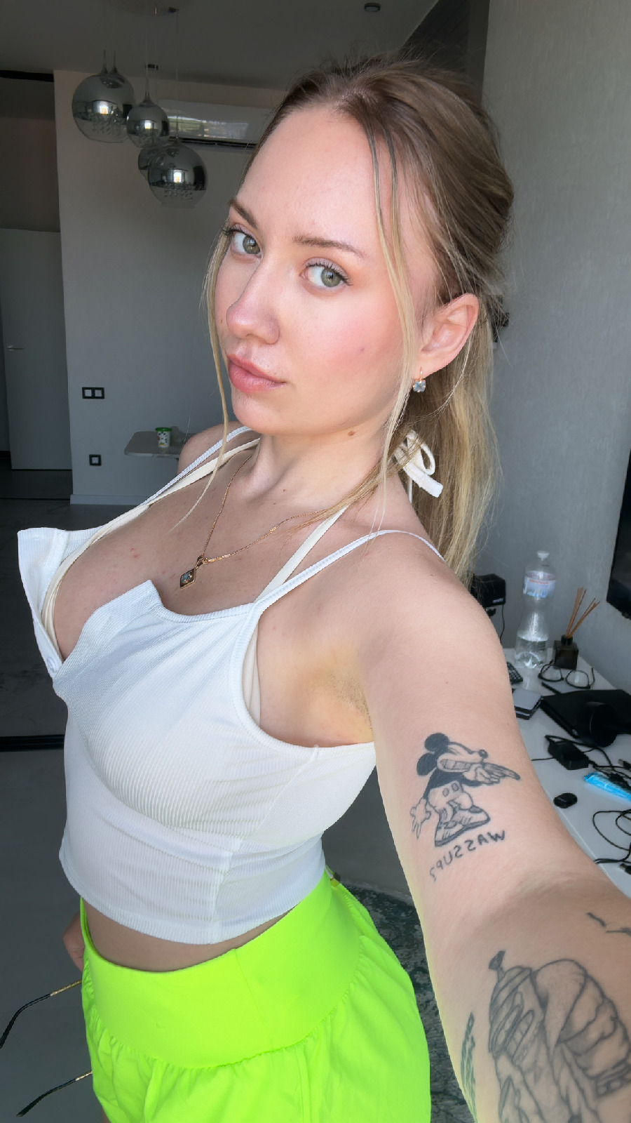 KateV in her underwear in Surrey